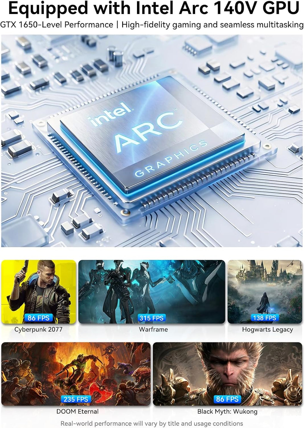 GMKtec K13 Mini PC Intel Ultra 7 256V (Turbo 4.8GHz) SK Hynix LPDDR5 8533 MT/s PCIe 4.0 SSD Intel ARC 140V Desktop Mini Computer 5GbE LAN NIC/ 2X M.2 Expansion Slots/ USB4/ HDMI
