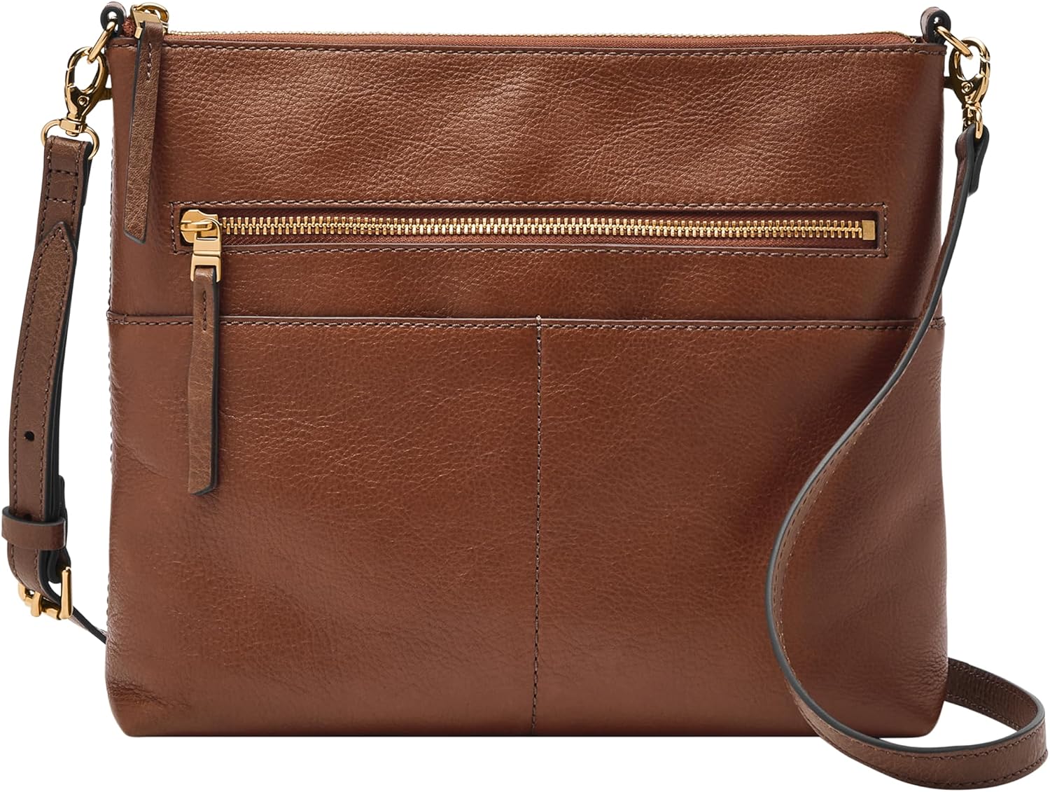 Fossil Women's Harper Leather Small Flap Crossbody Purse Handbag for Women
