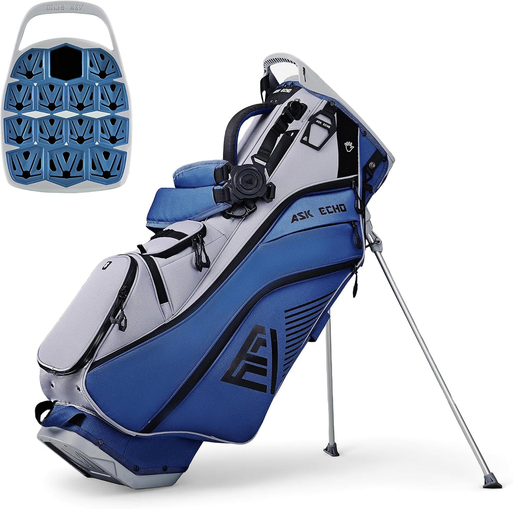 ASK ECHO Soundless 14-Way Hybrid Stand Bag for Men & Women