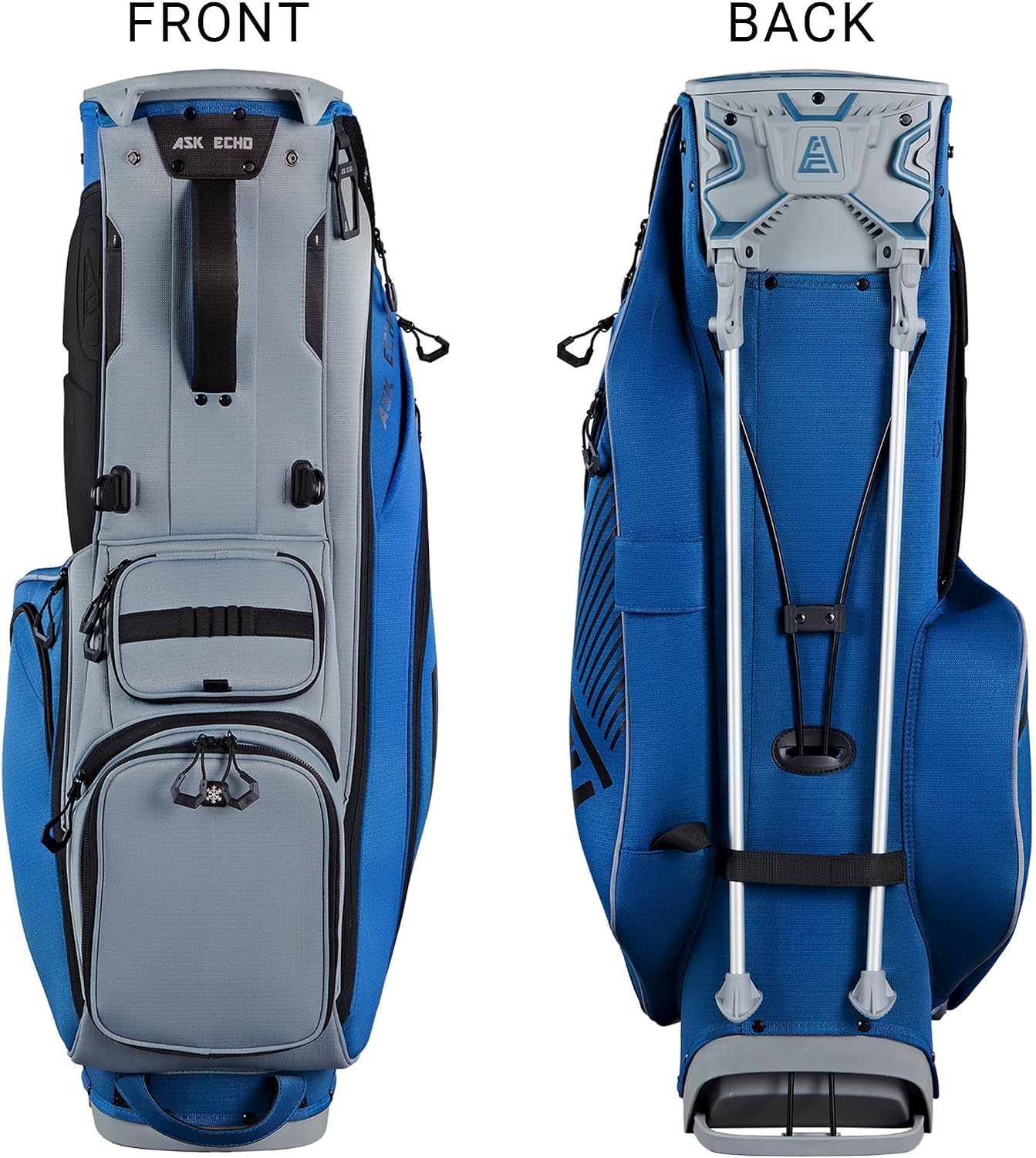 ASK ECHO Soundless 14-Way Hybrid Stand Bag for Men & Women