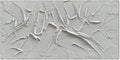 NANKAI Art Hand Painted Thick Texture White Minimalist Oil Painting 24x48 inches Contemporary Art Oil Painting, Home, Office Corridor Wall Decoration Painting