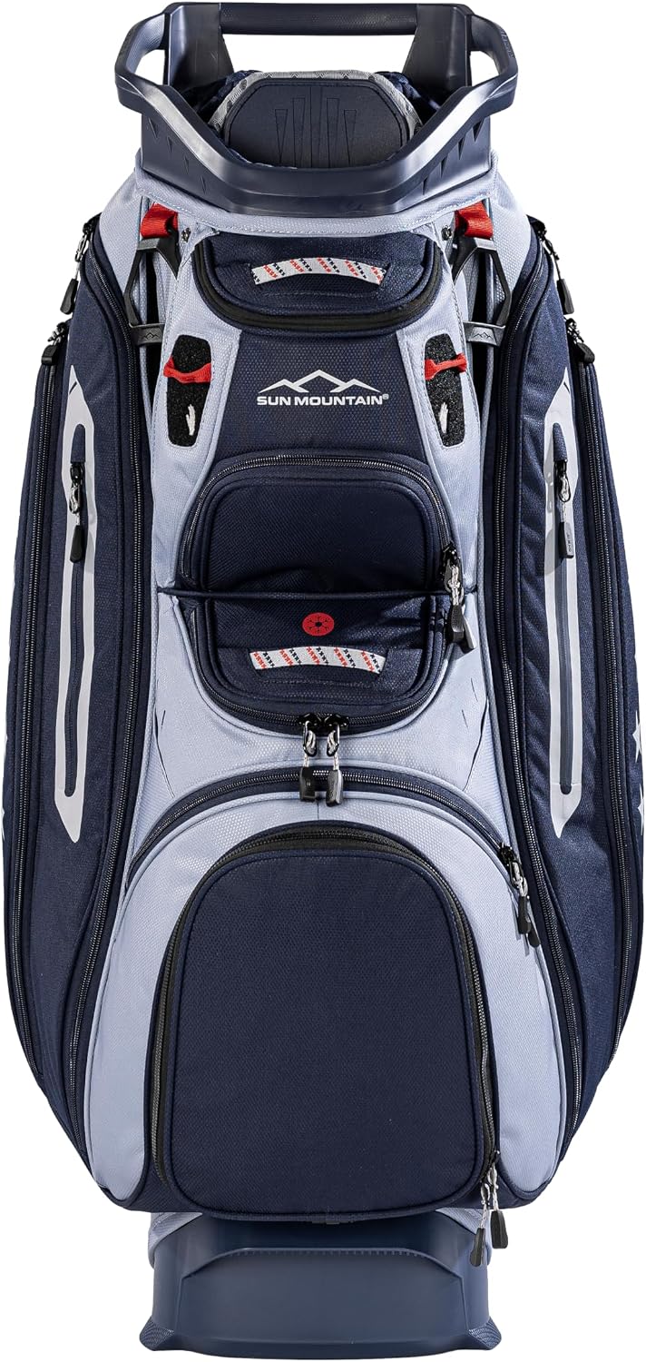 Sun Mountain Men's C130 Lightweight Cart Golf Bag, 14-Way Top, 2026 Model