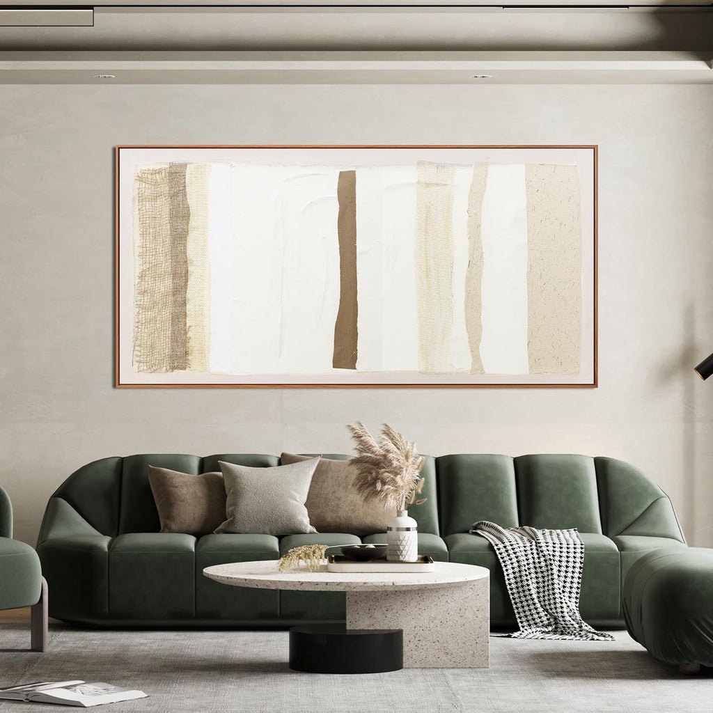 Abstract Canvas Wall Art Decor Wall Art Pictures for Living Room Large Framed Wall Art Prints Modern Boho Wall Art Decorations Canvas Art Wall Decor 29' X 58' Artwork for Walls Bedroom Office Decor