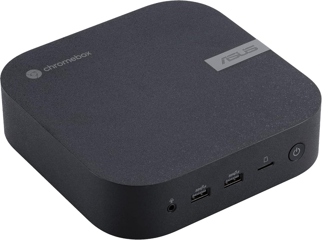 ASUS Chromebox 5 CHROMEBOX5-S7057UNENT Chromebox - Intel Core i7 12th Gen i7-1260P - 16 GB - 256 GB SSD - Mini PC - Eco Black - Intel Chip - ChromeOS - Intel UHD Graphics DDR5 SDRAM - IEEE 802.11ax -