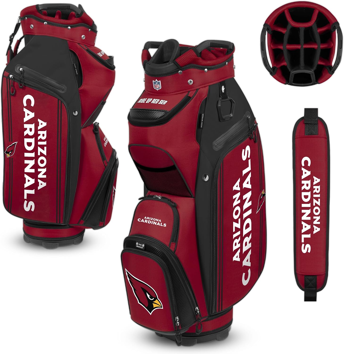 Team Effort NFL The Bucket III Cooler Cart Golf Bag