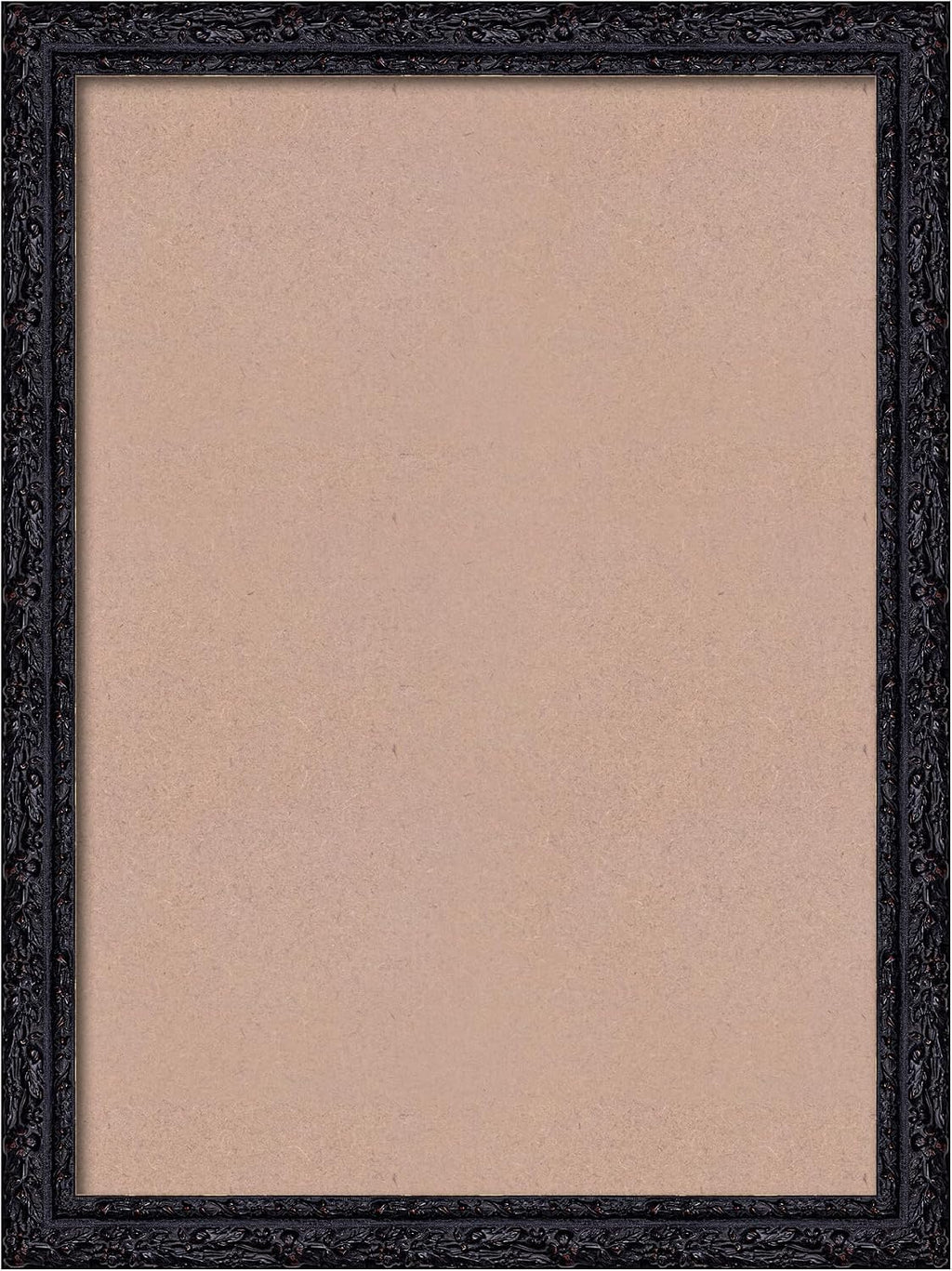 ArtXO Black 20'x28' Picture Frames: Wood Wall Hanging Frames Display 20 x 28 Pictures Poster, Vertical/Horizontal Frame with Glass and Back