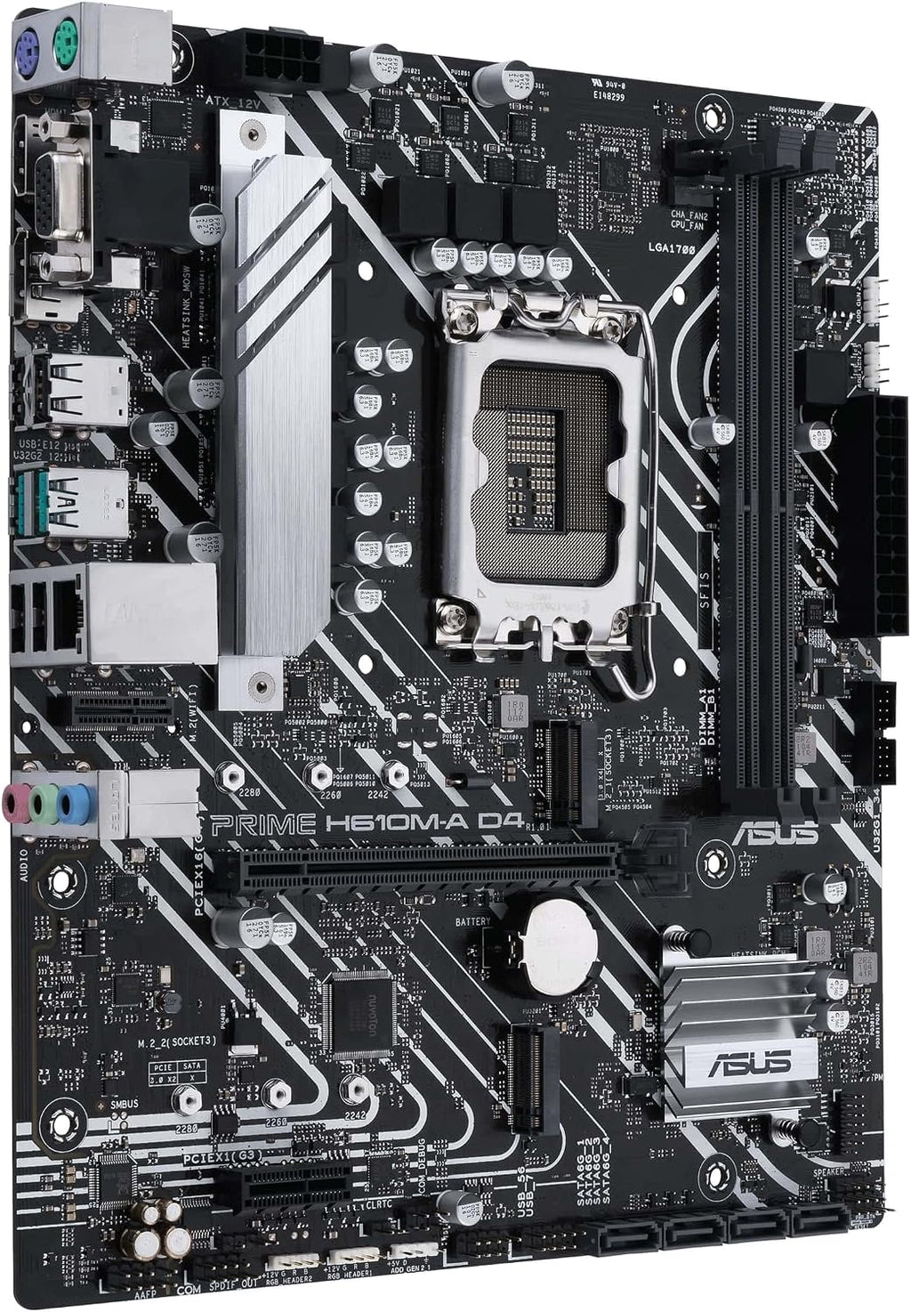 ASUS Prime H610M-A D4-CSM LGA 1700 Micro ATX DDR4 Motherboard