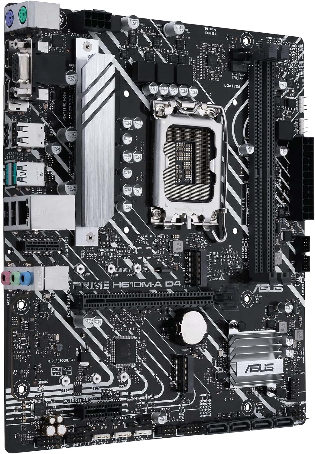 ASUS Prime H610M-A D4-CSM LGA 1700 Micro ATX DDR4 Motherboard