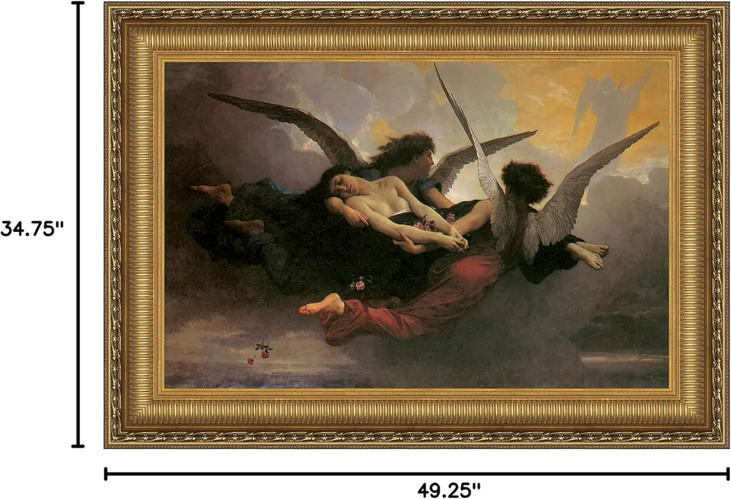 Design Toscano A Soul Brought to Heaven, 1878, Canvas Replica Painting: Grande