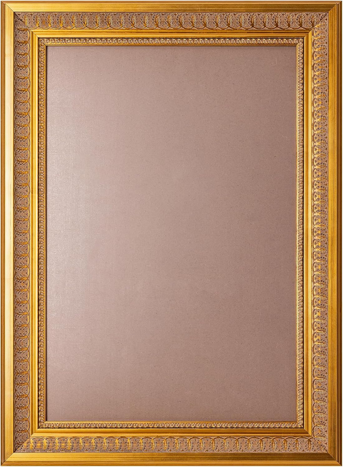ArtXO 16x24 Gold Picture Frames Vintage with Shatter Resistant Plexiglass - Ornate Photo Poster Wall Art Decor