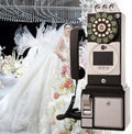 Video & Audio Guest Book Wedding Phone Guestbook,1080p Video Audio Wedding Phone,32/64/128g Customized Video Audio Guest Book Alternatives-Lens Recording,For Wedding Bridal Shower,Birthday ,Black32g