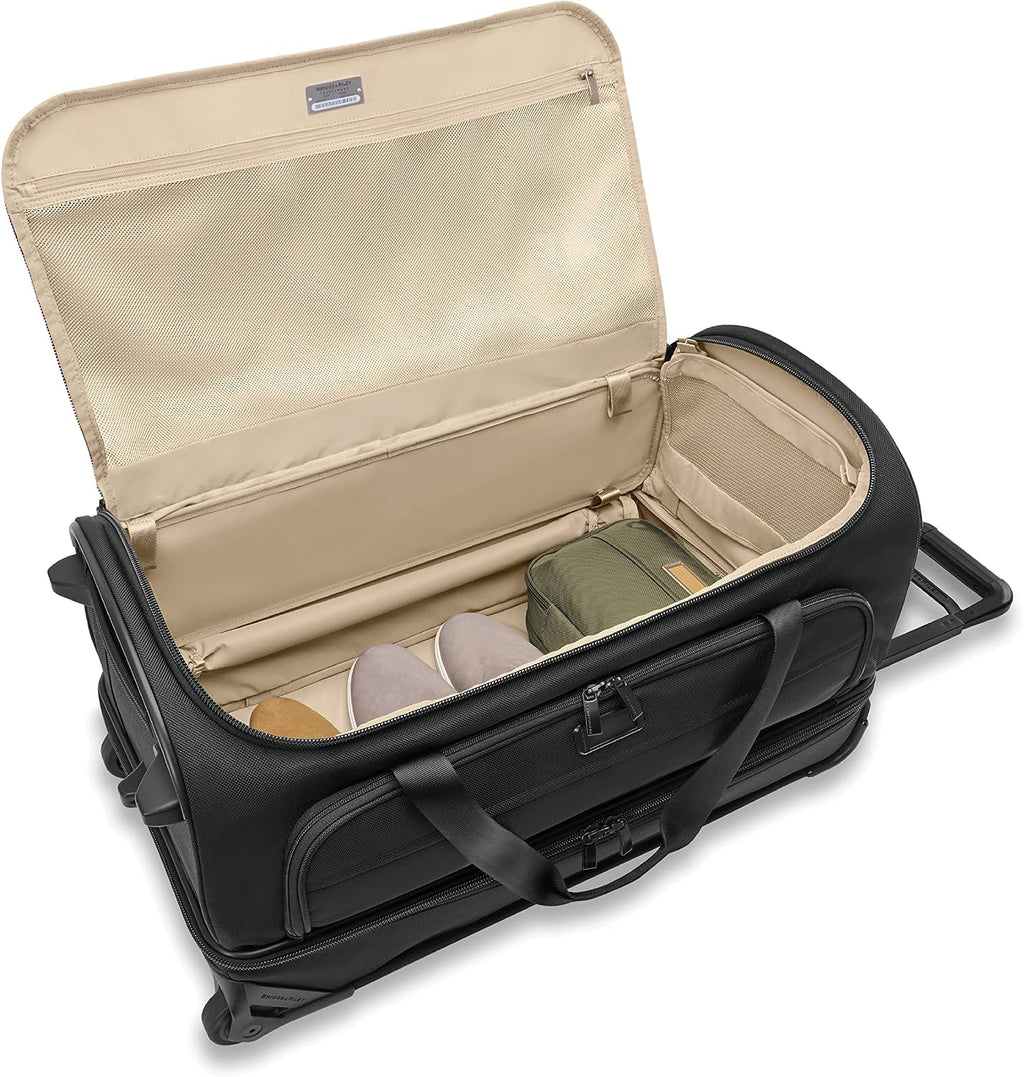 Briggs & Riley Travel Duffel Bag - Weekender & Overnight Luggage for Women & Men, Softside Bag