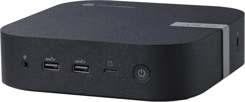 ASUS Chromebox 5 CHROMEBOX5-S7057UNENT Chromebox - Intel Core i7 12th Gen i7-1260P - 16 GB - 256 GB SSD - Mini PC - Eco Black - Intel Chip - ChromeOS - Intel UHD Graphics DDR5 SDRAM - IEEE 802.11ax -