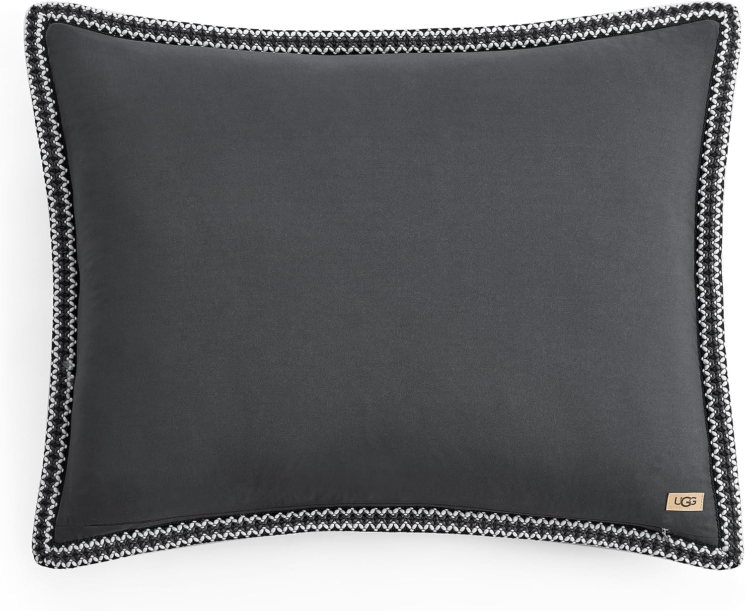 UGG Braid King Size Quilt Set – 3 Piece King Quilt Bedding Set with 2 Shams, Soft Lightweight Bedspread Coverlet for Home & Bedroom, Black Ink (Devon)
