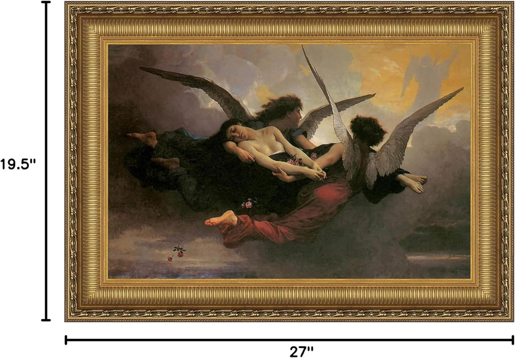 Design Toscano A Soul Brought to Heaven, 1878, Canvas Replica Painting: Medium