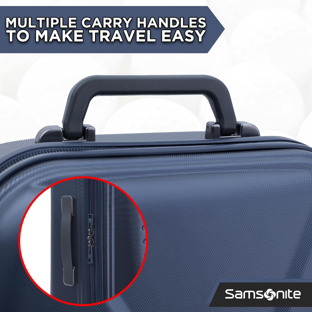Samsonite Tour Premier Golf Hard Case Golf Travel Bag, Lightweight & Durable ABS Shell, 360 Degree Multi-Directional 'Shark Wheels'