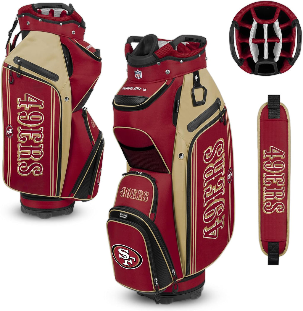 Team Effort NFL The Bucket III Cooler Cart Golf Bag