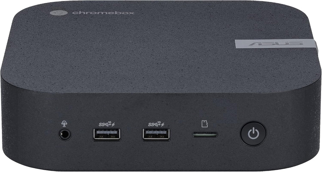 ASUS Chromebox 5 CHROMEBOX5-S7057UNENT Chromebox - Intel Core i7 12th Gen i7-1260P - 16 GB - 256 GB SSD - Mini PC - Eco Black - Intel Chip - ChromeOS - Intel UHD Graphics DDR5 SDRAM - IEEE 802.11ax -