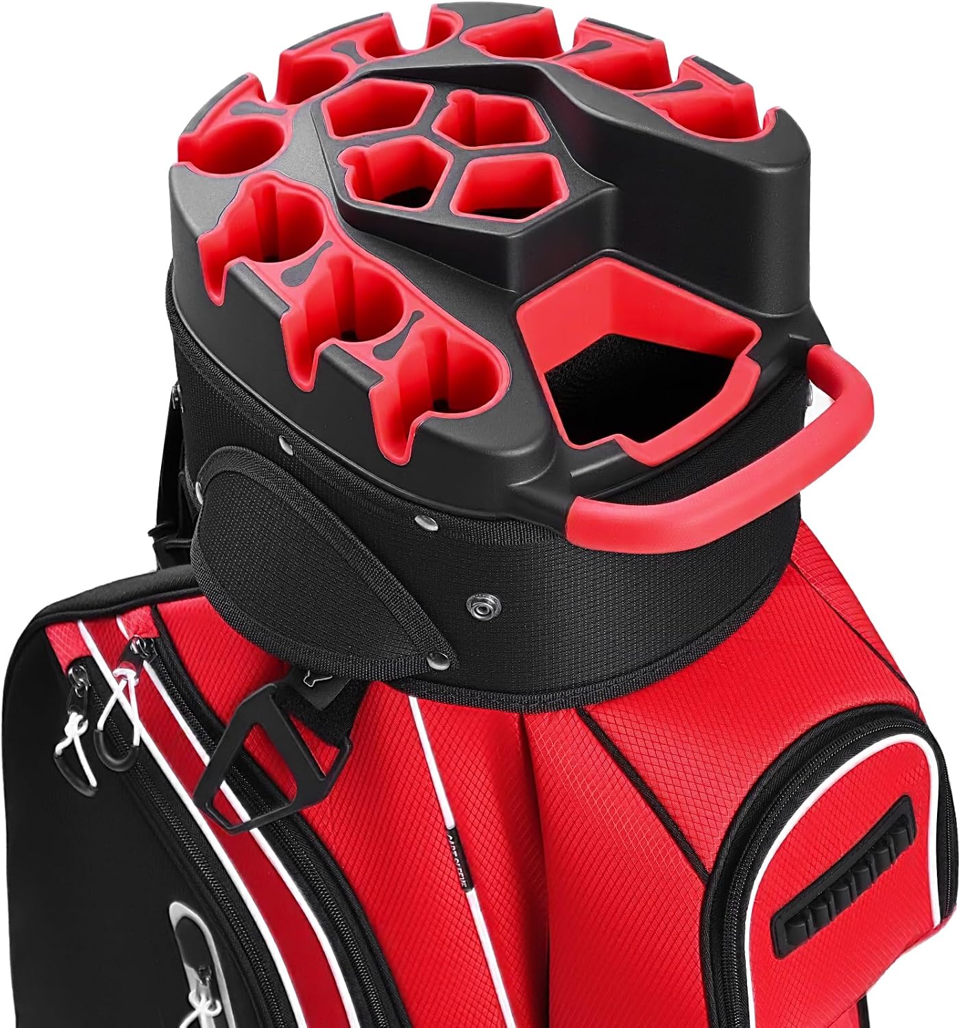 uniHimal14-Way Golf Cart Bag Pro with Full Length Divider Top, Golf Bag for Men with Handles and Rain Cover