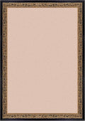 Black and Gold 24'x36' Picture Frame: Wooden Frames for 2ft by 3ft Pictures Artwork Vertical/Horizontal Display, Wall Hanging 36x24 Frame with Glass and Back