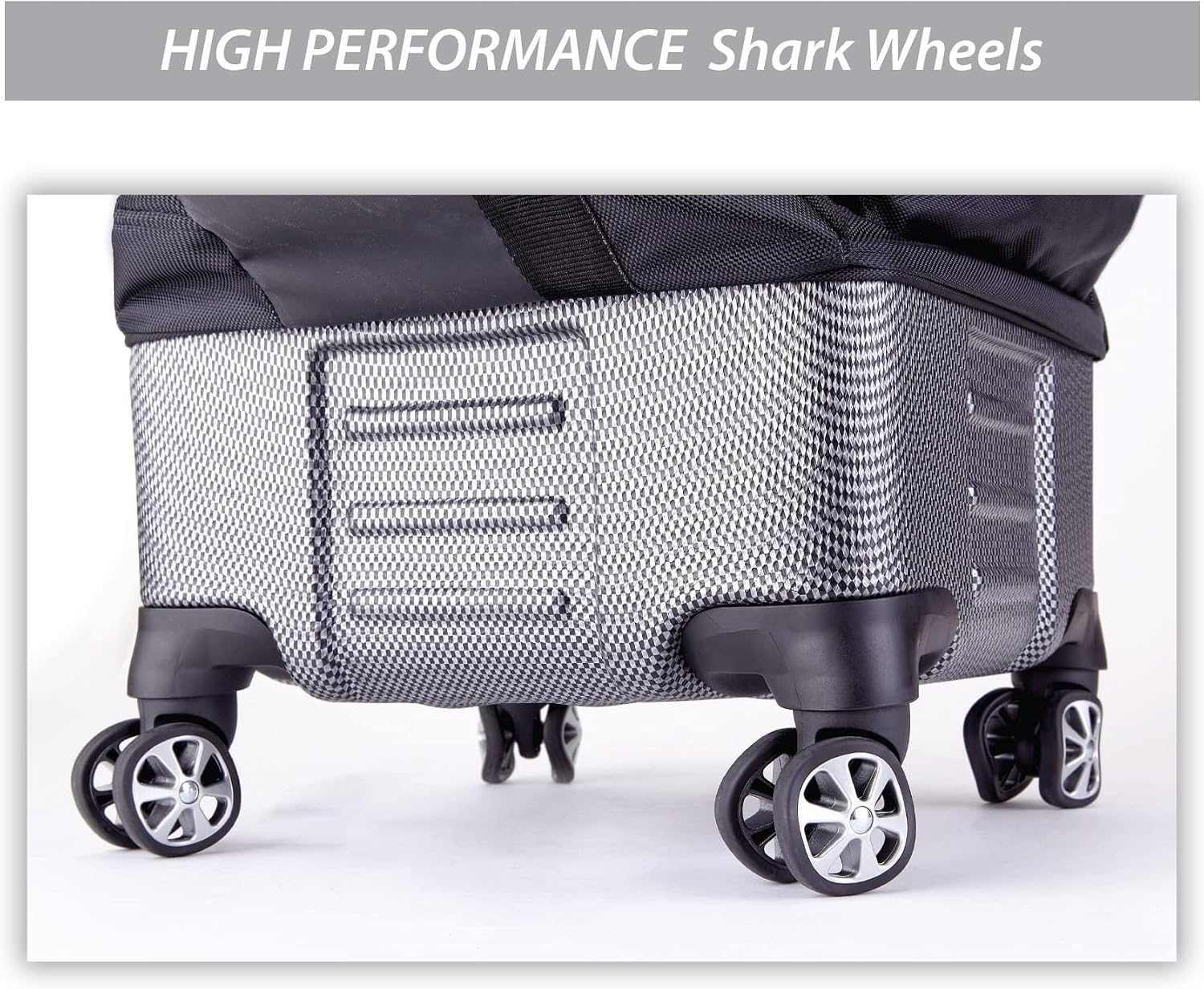 Samsonite 'The Protector Hardside and Softside Golf Travel Bag with Shark Wheels, Waterproof Exterior