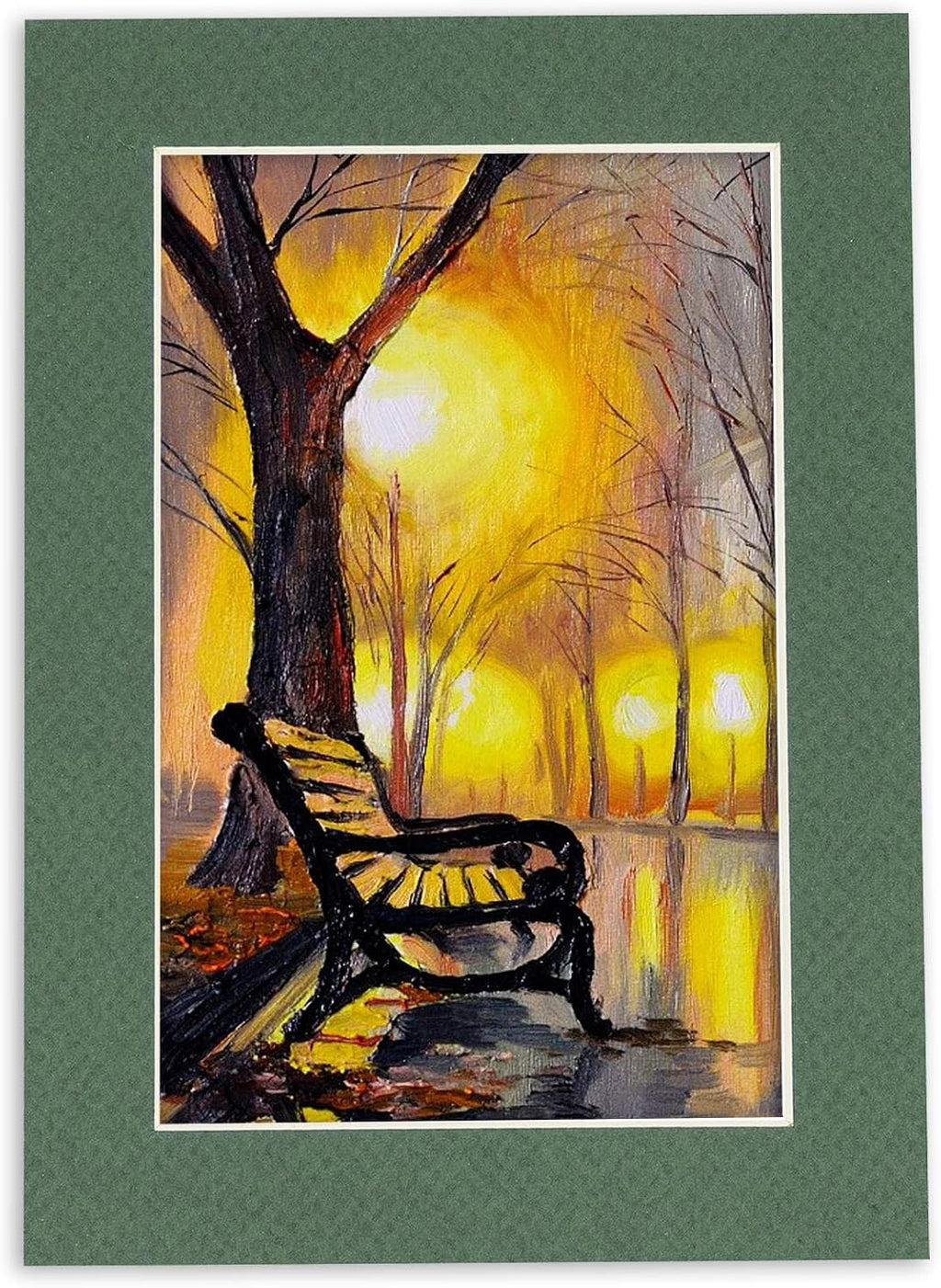 8.5x11 Mat for 11x14 Frame - Precut Mat Board Acid-Free Show Kit with Backing Board, and Clear Bags Hunter Green 8.5x11 Photo Matte For a 11x14 Picture Frame Matboard for Framing, Pack of 100 Mats