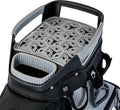 ASK ECHO Soundless 15-Divider Golf Cart Bag, Grip Locking Bottom with Rain Cover