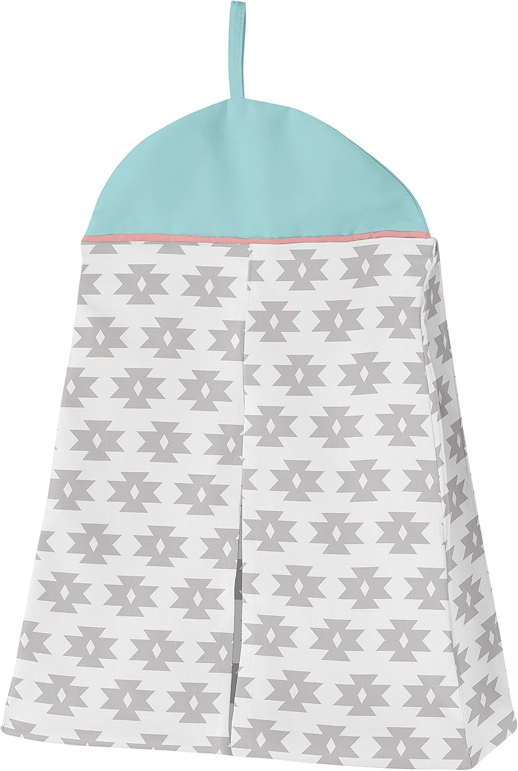 Sweet Jojo Designs Feather Baby Girls 4 Piece Crib Bedding Set