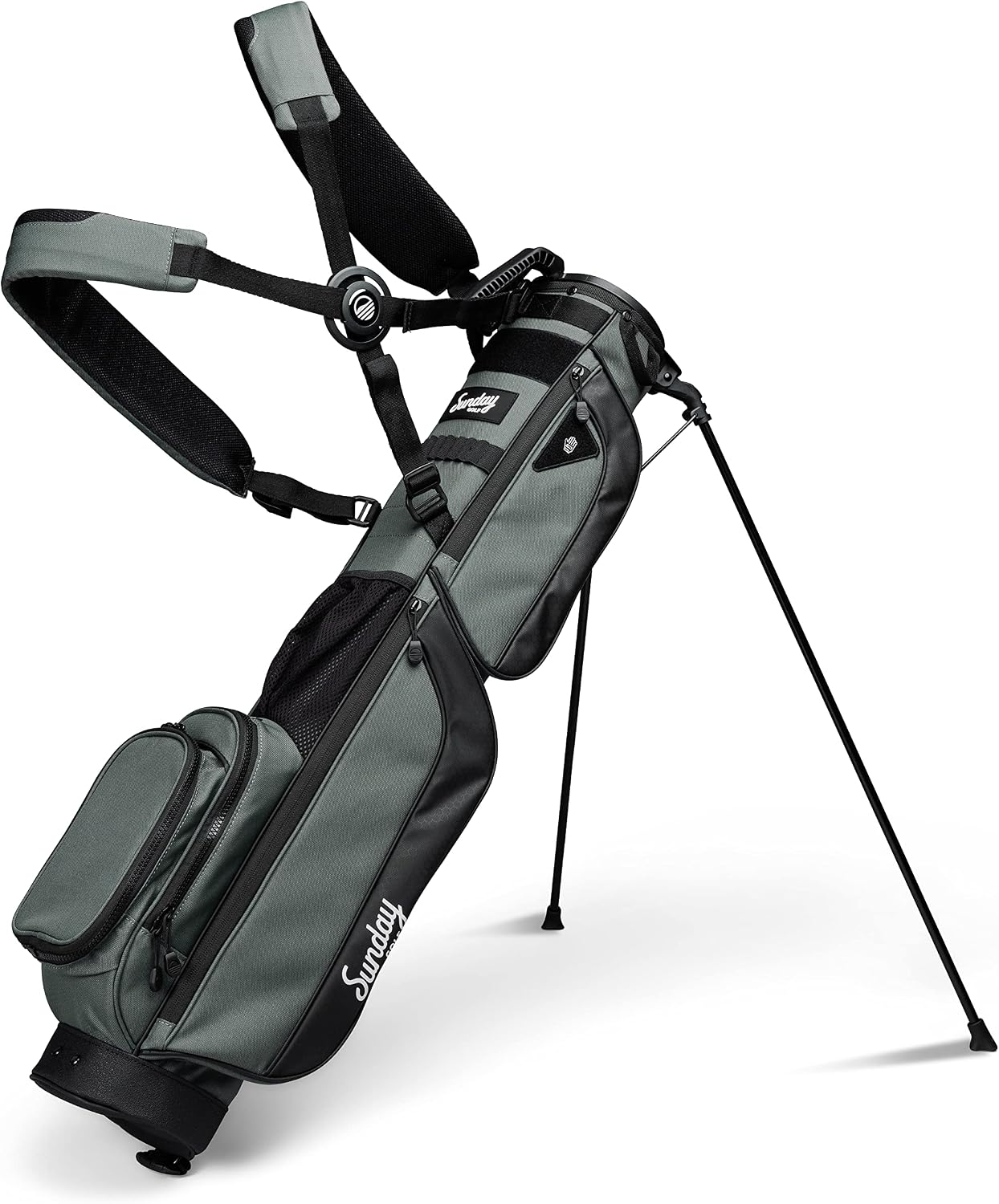 The Original Sunday Golf Loma XL Bag – Lightweight Golf Bag with Strap & Stand, Easy to Carry Pitch n Putt Stand Bag for Driving Range, Par 3 & Executive Courses, 3.4 lbs