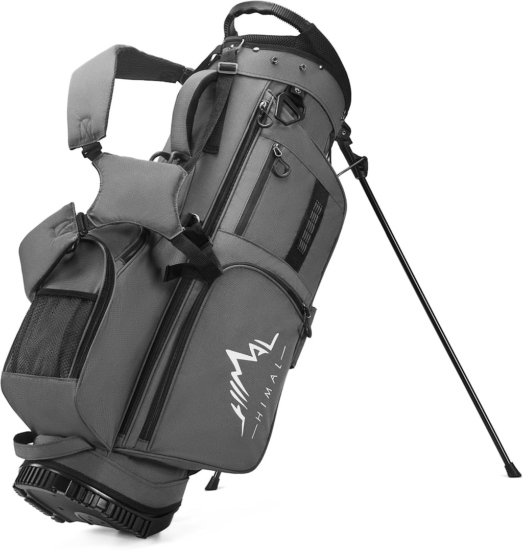 uniHimal Golf Stand Bag with 7 Way Top Dividers, Lightweight Golf Bags for Men Women with Multiple Pockets, Dual Straps