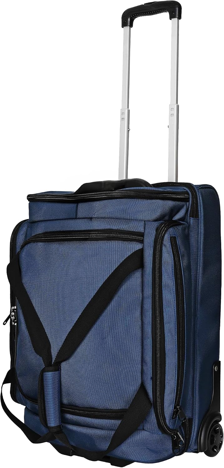 CaddyDaddy First Class Military Grade Ballistic Nylon Travel Cover with EVA Dense Foam Top Padding 2 Year Full Replacement Coverage Self Standing Base XL Wheels Case for Transporting Clubs on Airlines