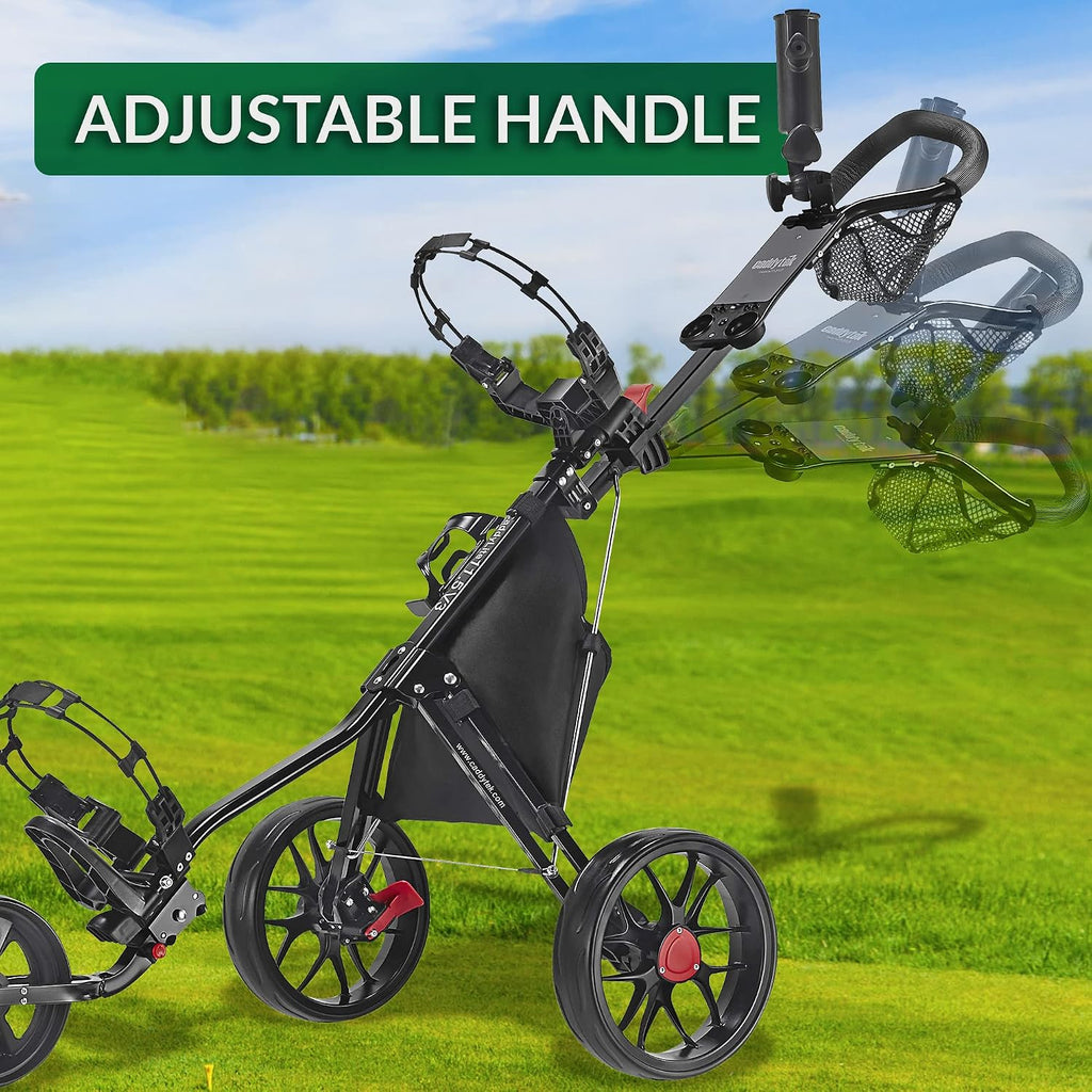 Caddytek Golf CaddyLite 11.5 V3 Superlite Deluxe Push Cart