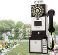 Video Audio Guest Book Wedding Phone, Video Audio Phone Guestbook, Leave a Message Phone for Wedding, Bridal Shower, Baby Shower, Birthday Party, Anniversa ry,Black