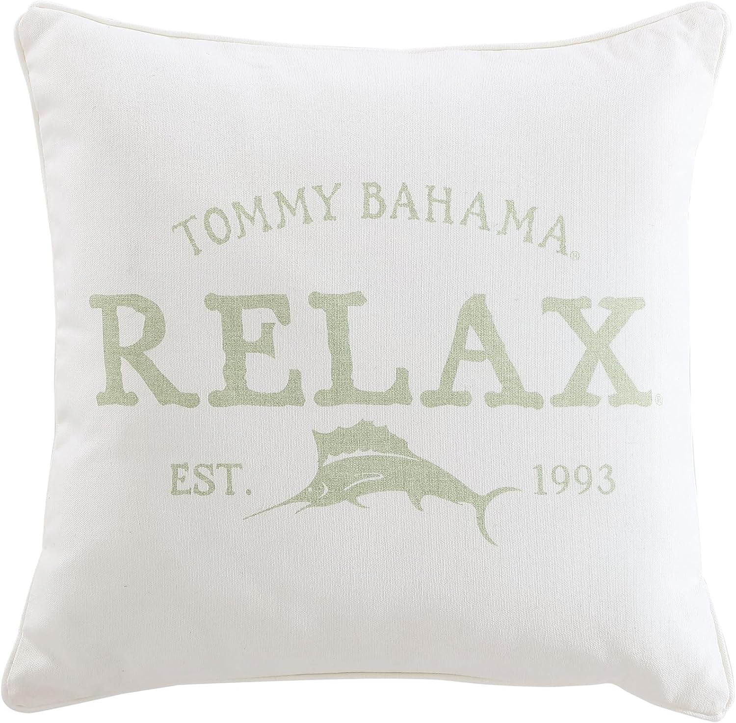 Tommy Bahama - King Comforter Set, Reversible Cotton Bedding with Matching Shams & Bonus Throw Pillows, Super Soft Bedding Set (Serenity Green, King)