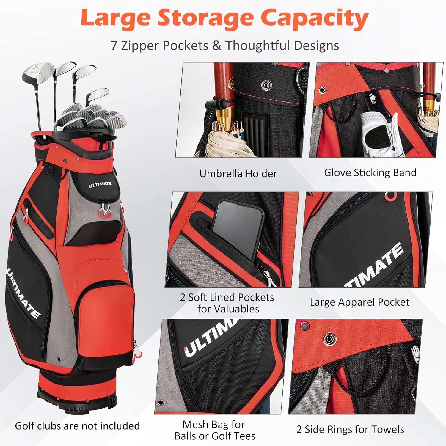 Tangkula Golf Cart Bag