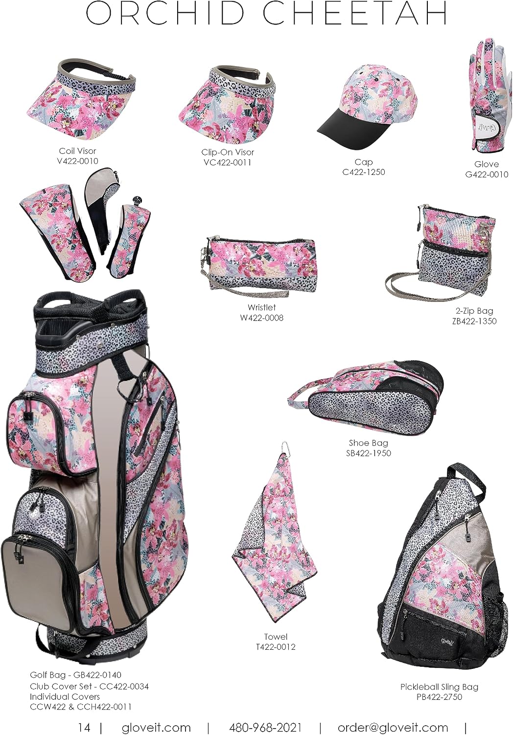 Glove It Women's Golf Bag, Lightweight Golf Cart Bag for Ladies
