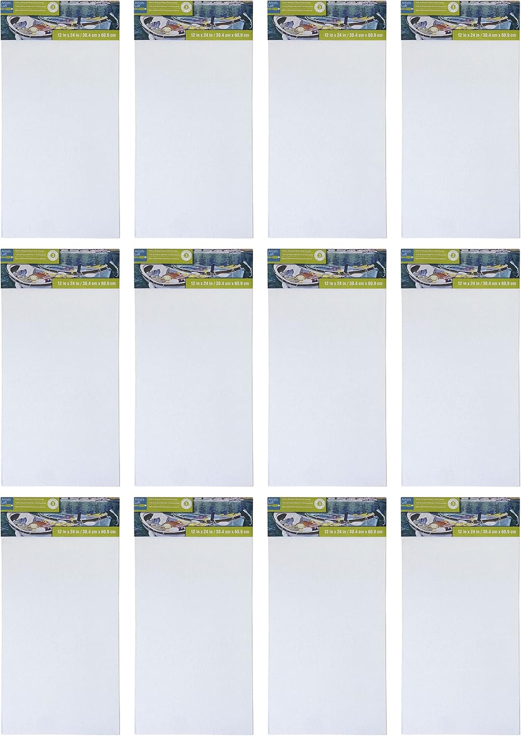 Artist's Loft Level 3 Gallery Wrapped Heavy Duty Canvas, 12 Pack