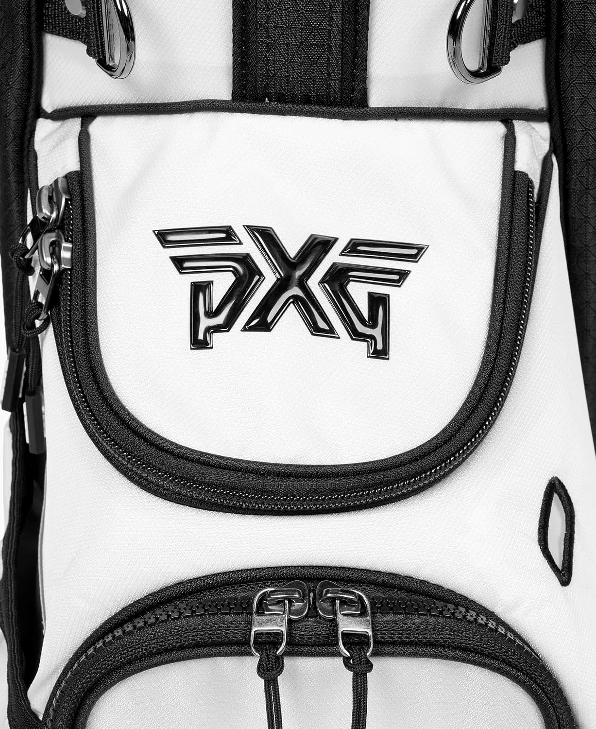 PXG Golf Carry Stand Bag, Xtreme, Deluxe, Lightweight, Aloha, with Carbon Fiber Stand Legs, 4-Way Top, 13 Pockets, Padded Back Panel, Insulated Water Bottle Pocket
