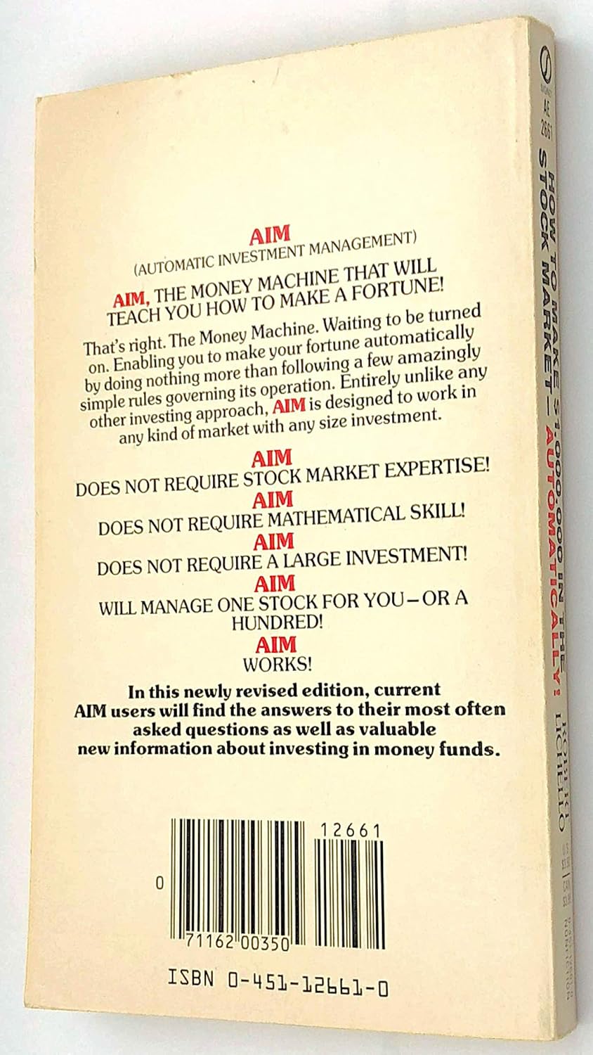 How to Make 1,000,000 Dollars in the Stock Market Automatically