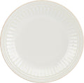 Lenox White French Perle Groove Accent Plate, 1.30 LB