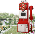 Video Audio Guest Book Wedding Phone, Video Audio Phone Guestbook, Leave a Message Phone for Wedding, Bridal Shower, Baby Shower, Birthday Party, Anniversa ry,Red