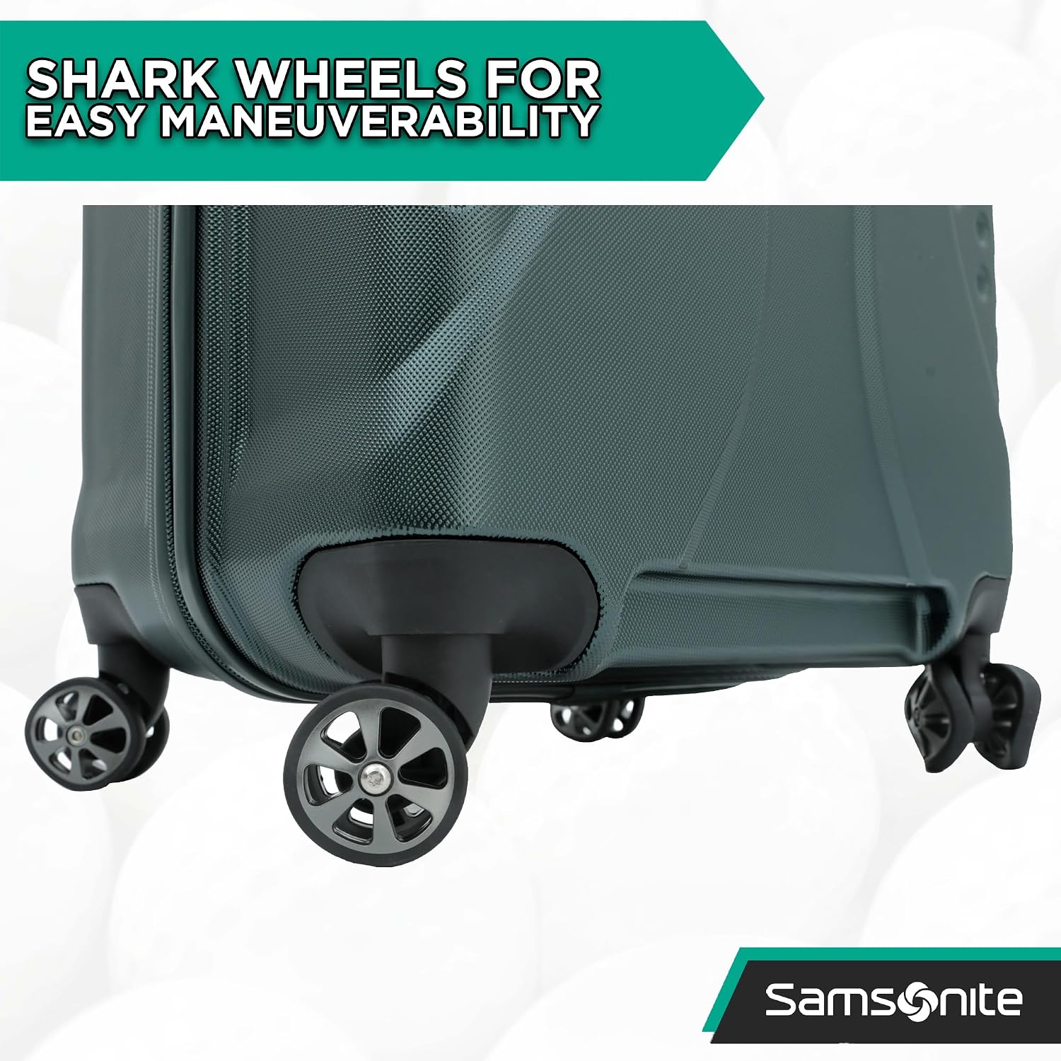 Samsonite Tour Premier Golf Hard Case Golf Travel Bag, Lightweight & Durable ABS Shell, 360 Degree Multi-Directional 'Shark Wheels'