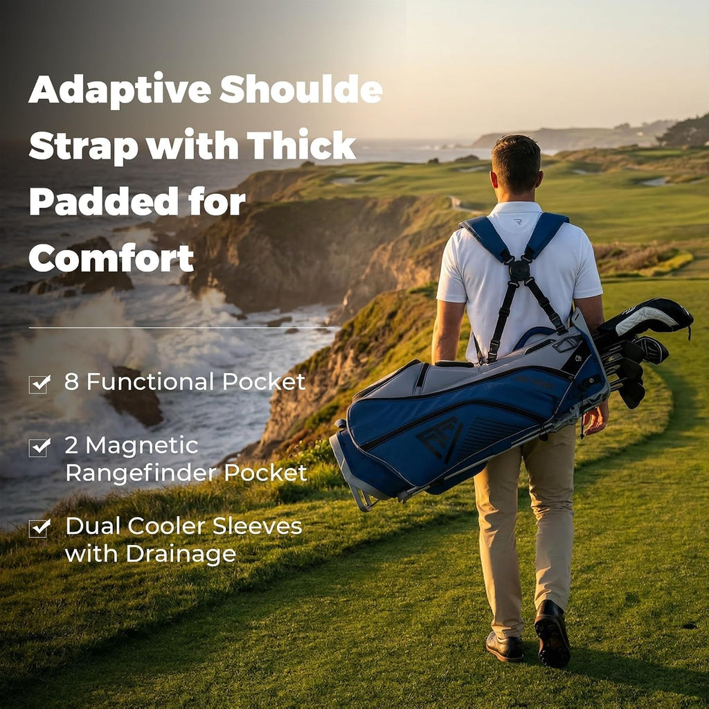 ASK ECHO Soundless 14-Way Hybrid Stand Bag for Men & Women
