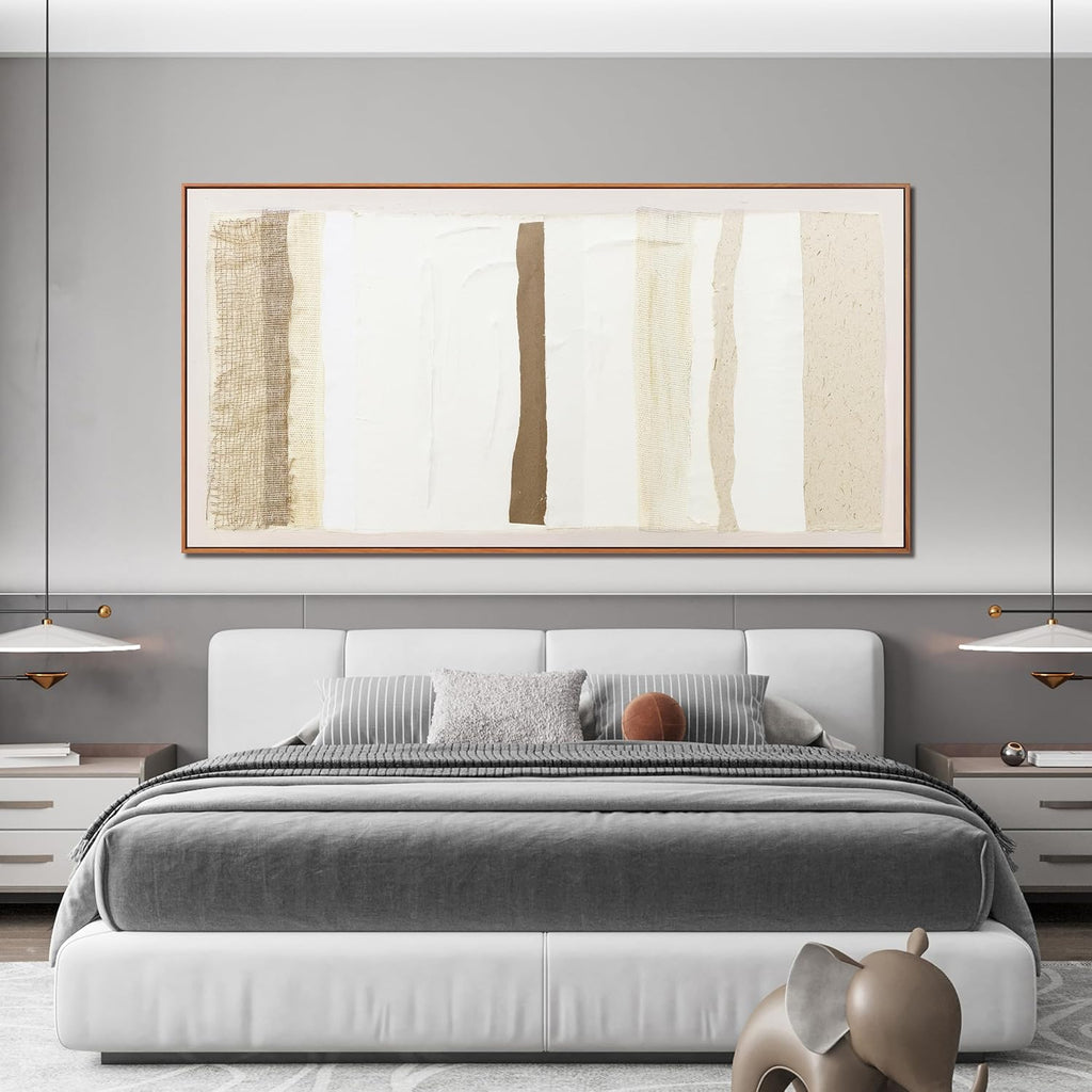 Abstract Canvas Wall Art Decor Wall Art Pictures for Living Room Large Framed Wall Art Prints Modern Boho Wall Art Decorations Canvas Art Wall Decor 29' X 58' Artwork for Walls Bedroom Office Decor