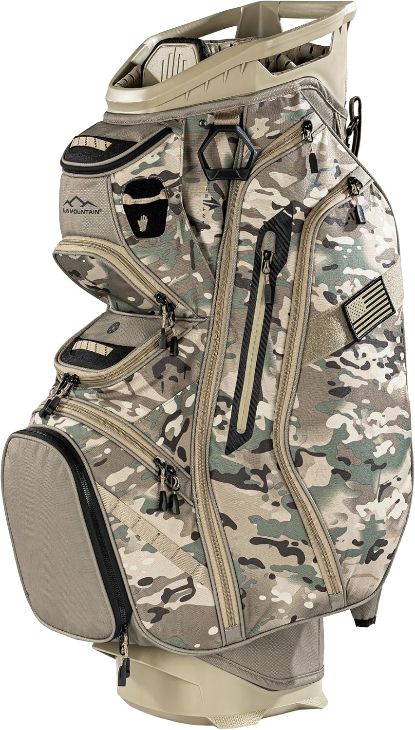 Sun Mountain Men's C130 Lightweight Cart Golf Bag, 14-Way Top, 2026 Model