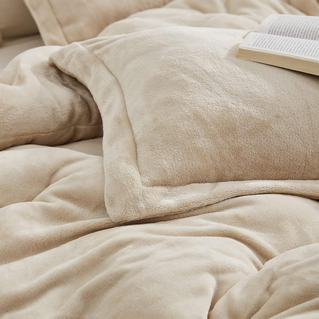 Byourbed Thicker Than Thick - Coma Inducer® Oversized King Comforter Set - Standard Plush Filling - Birch