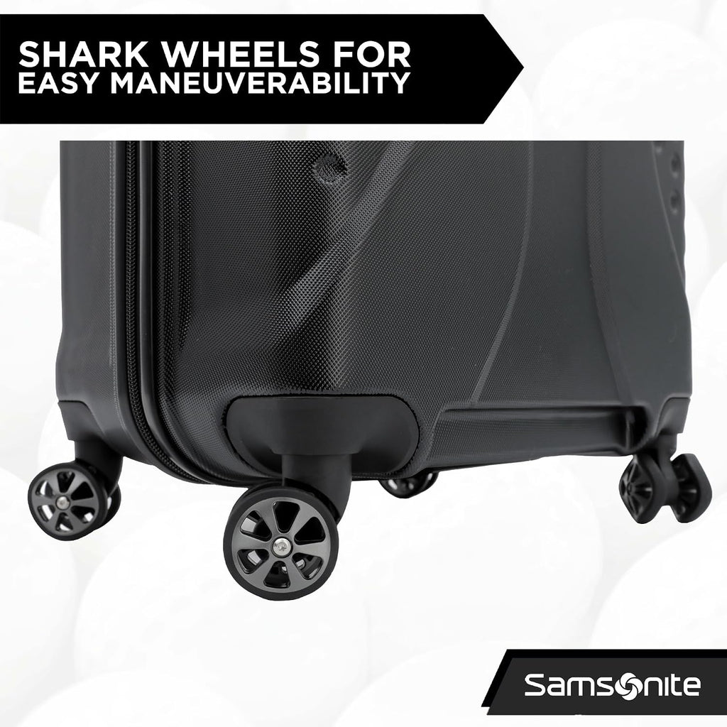 Samsonite Tour Premier Golf Hard Case Golf Travel Bag, Lightweight & Durable ABS Shell, 360 Degree Multi-Directional 'Shark Wheels'