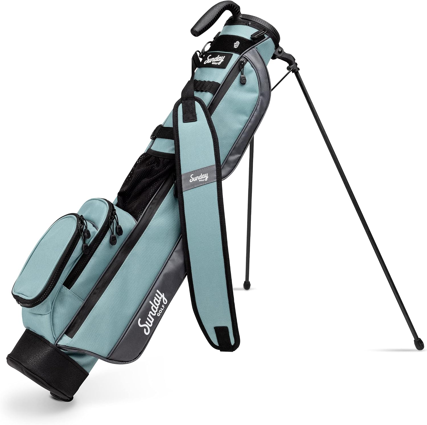 The Original Sunday Golf Loma Bag – Lightweight Golf Bag with Strap & Stand, Easy to Carry Pitch n Putt Stand Bag for Driving Range, Par 3 & Executive Courses, 31 Inches