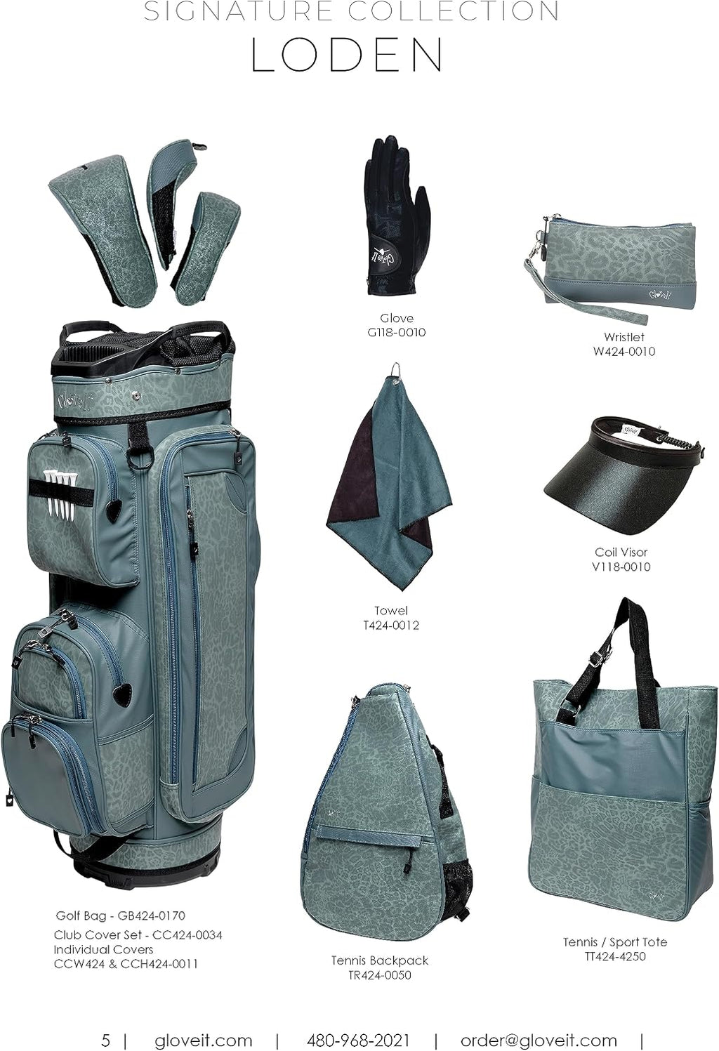 Glove It Women's Golf Bag, Lightweight Golf Cart Bag for Ladies