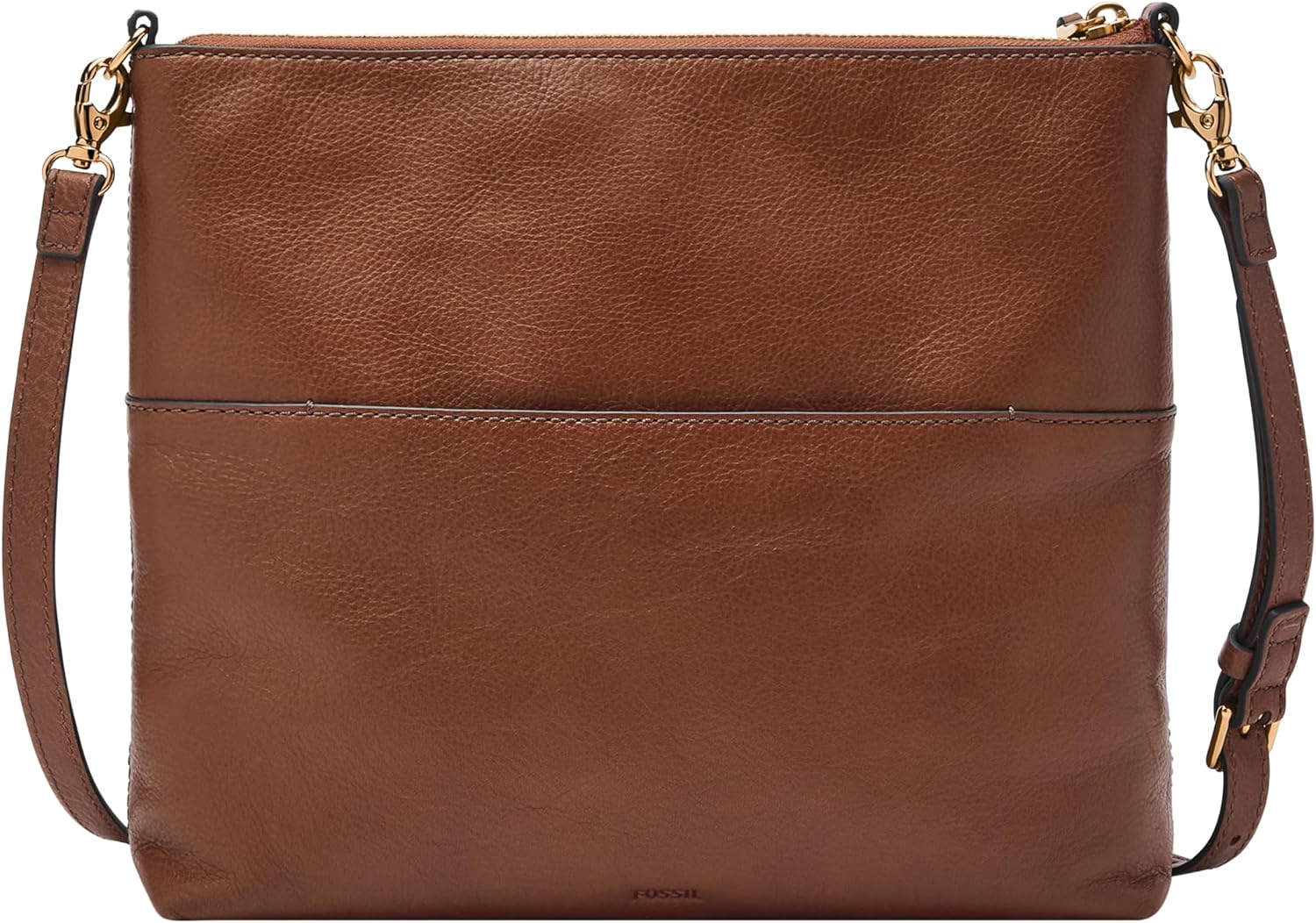 Fossil Women's Harper Leather Small Flap Crossbody Purse Handbag for Women